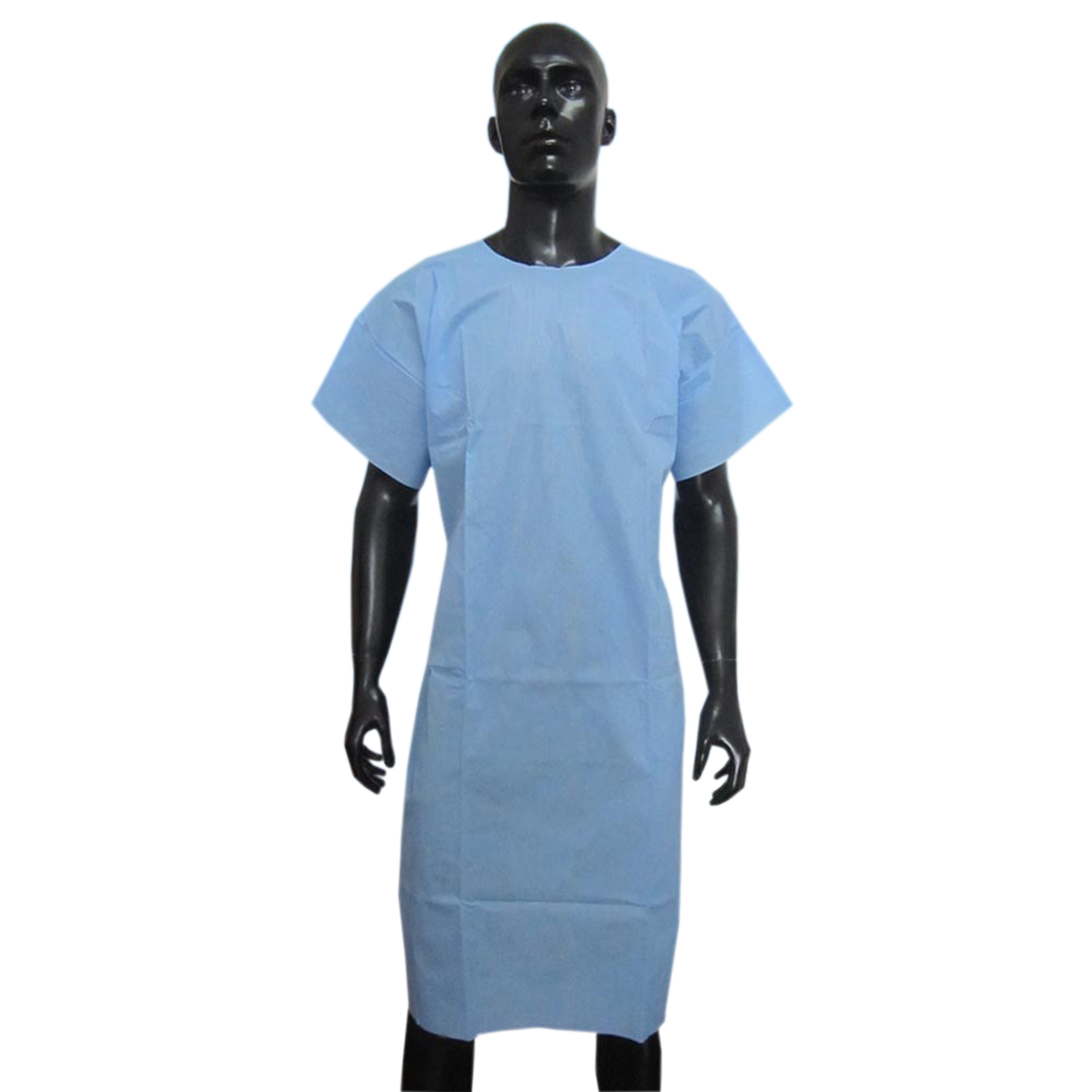 長袖のSMS患者衣。使い捨てのSMS患者用ガウン